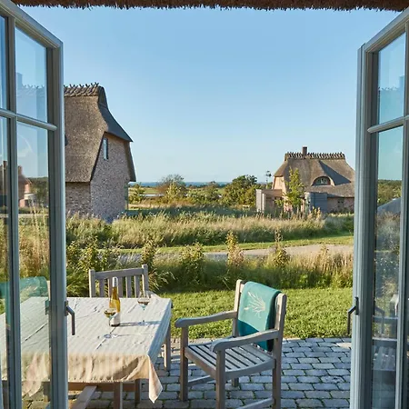 Reetdorf Geltinger Birk Atelierhaus Morgentau