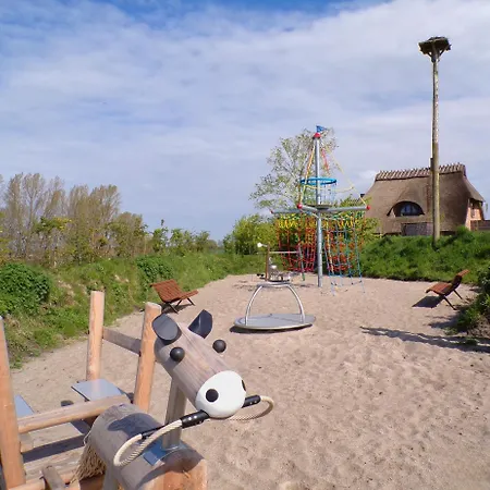 Reetdorf Geltinger Birk Atelierhaus Morgentau Nyaraló *